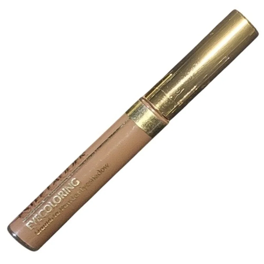 Estee Lauder eye color liquid wand tube cold fauna 01 swatched liquid eye shadow